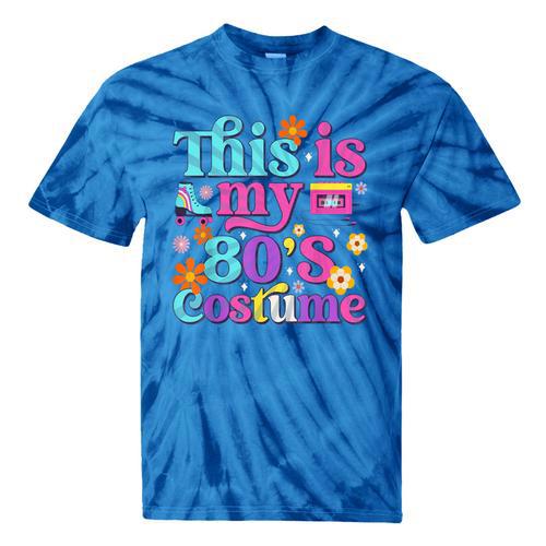 Vintage 80s Costume Nostalgia 1980s Fashion Cute Girls Women Tie-Dye T-Shirts - Figerry