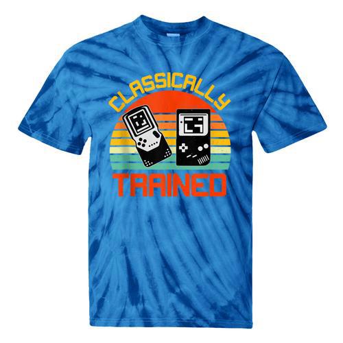 Vintage Retro Classically Trained Video Game 90s Nostalgia Tie-Dye T-Shirts - Figerry