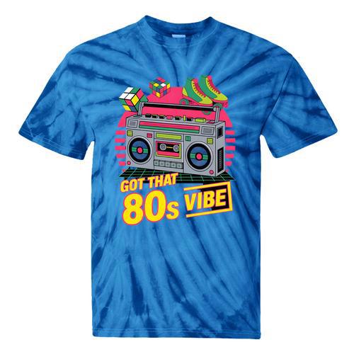 1980s 80s Reunion Nostalgia Memories Music School Grew Up Premium Tri-Blend Tie-Dye T-Shirts - Figerry
