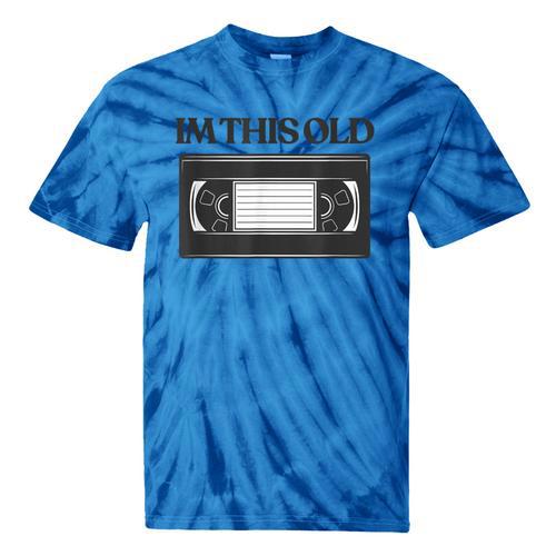 80s VHS Video Cassette Nostalgia Tie-Dye T-Shirts - Figerry