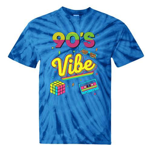 90s Nostalgia Retro Apparel 90'S Vibe Retro Premium Tri-Blend Tie-Dye T-Shirts - Figerry
