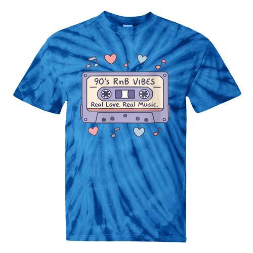 90s RNB Vibes Cassette – Retro Music Nostalgia RNB Cassette Tie-Dye T-Shirts - Figerry