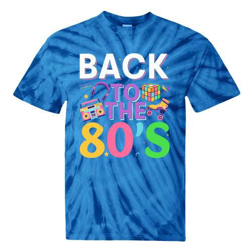 Back To The 80's Mixtape Era Nostalgia Retro 1980 80's Style Tie-Dye T-Shirts - Figerry