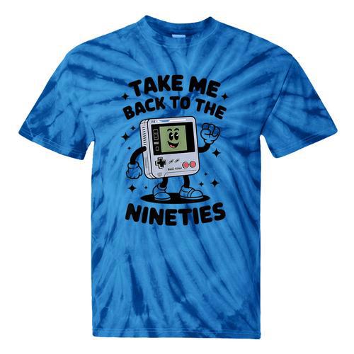 Take Me Back To The Nineties 90's Retro Gamer Nostalgia Tie-Dye T-Shirts - Figerry