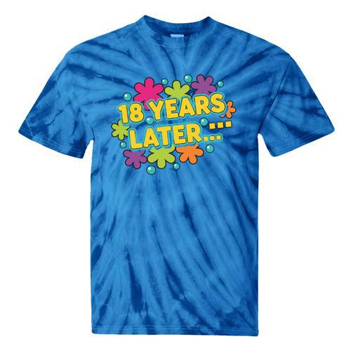 Cartoons Retro 18 Years Later Groovy Pop Art Nostalgia Tie-Dye T-Shirts - Figerry