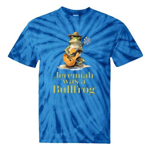 Jeremiah Was A Bullfrog A Classic Rock Nostalgia Trip Premium Tri-Blend Tie-Dye T-Shirts - Figerry