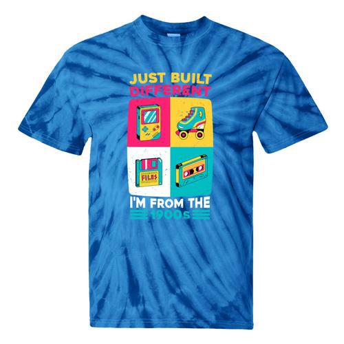 Just Built Different I'M From The 1900S Retro Tie-Dye T-Shirts - Figerry