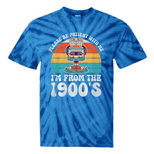 Please Be Patient With Me I'm From The 1900s Kawaii Premium Tri-Blend Tie-Dye T-Shirts - Figerry