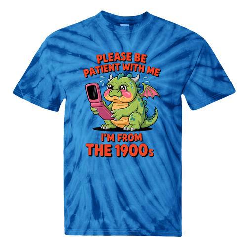 Please Be Patient I'm From The 1900s Vintage Men Women Premium Tri-Blend Tie-Dye T-Shirts - Figerry