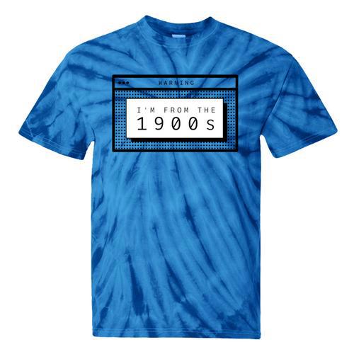 Retro Computer Screen I'm From The 1900s Birthday Tie-Dye T-Shirts - Figerry