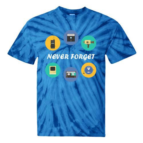 Throwback Thursday Never Forget Nostalgia 80's Retro Premium Tri-Blend T-Shirt Tie-Dye T-Shirts - Figerry