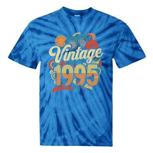 Vintage 1995 Retro Classic 90s Nostalgia Throwback Vibe Premium Tri-Blend Tie-Dye T-Shirts - Figerry