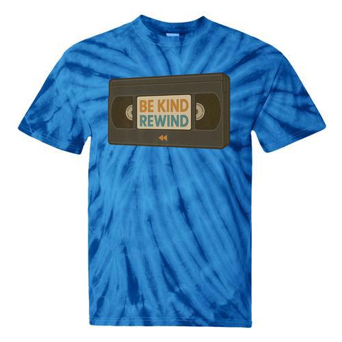 Vintage VHS Tape Humor Retro Nostalgia Graphic Premium Tie-Dye T-Shirts - Figerry