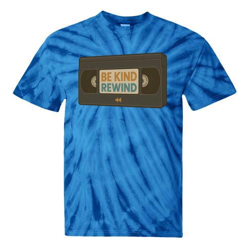Vintage VHS Tape Humor Retro Nostalgia Graphic Tie-Dye T-Shirts - Figerry
