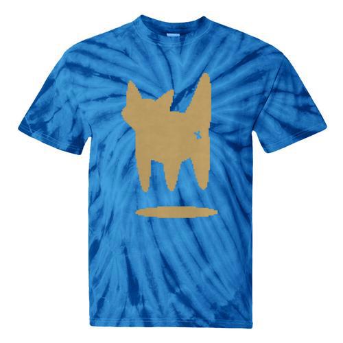 Yk2 Cat With Tomboy Tail 90s Nostalgia Downtown Indie Premium Tri-Blend Tie-Dye T-Shirts - Figerry