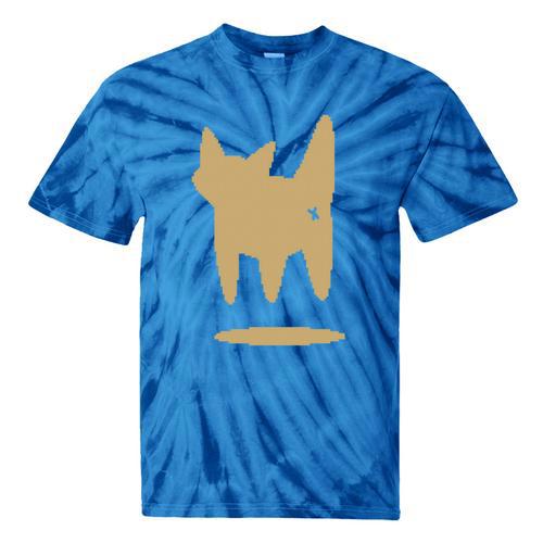 Yk2 Cat With Tomboy Tail 90s Nostalgia Downtown Indie Tie-Dye T-Shirts - Figerry