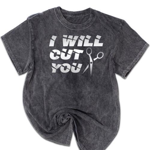 2018 Cosmetology Graduation Design Hair Stylists Mineral Wash Tshirts - Best Gift Smart