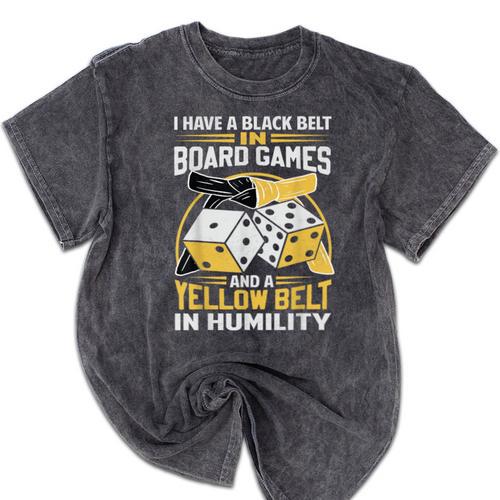 Board Game Saying Shy Introvert Geeks Mineral Wash Tshirts - Raresse