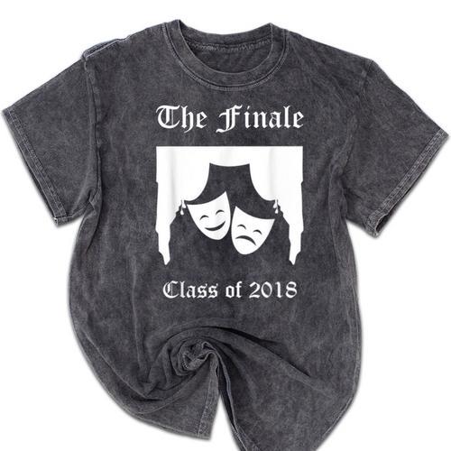Cool Theater High School Or College Graduation Tshirt Mineral Wash Tshirts - Best Gift Smart