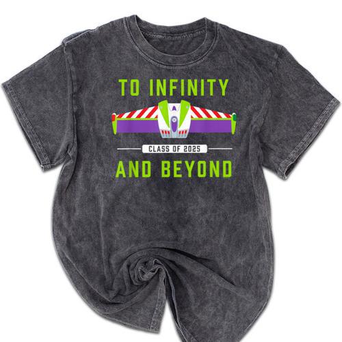 Disney And Pixar’s Toy Story Buzz Graduation Class Of 2025 Mineral Wash Tshirts - Best Gift Smart
