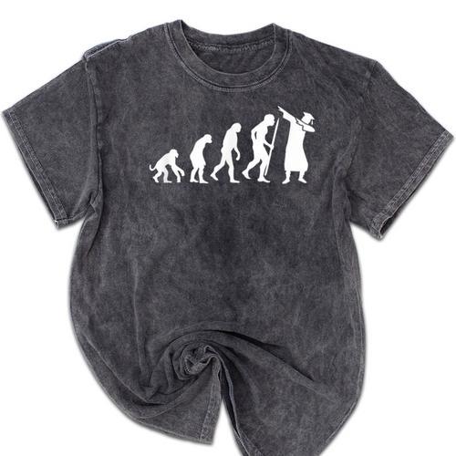 Evolution Of Dab Dabbing Dabbin' Graduation School T-Shirt Mineral Wash Tshirts - Best Gift Smart