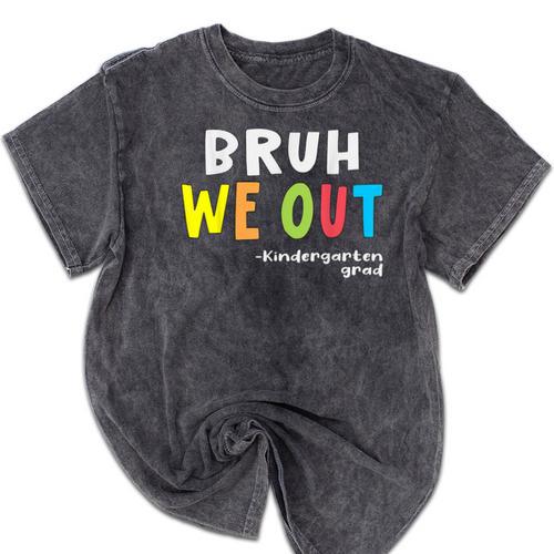 Goodbye Kindergarten Hello 1st Grade Kindergarten Graduation Mineral Wash Tshirts - Best Gift Smart