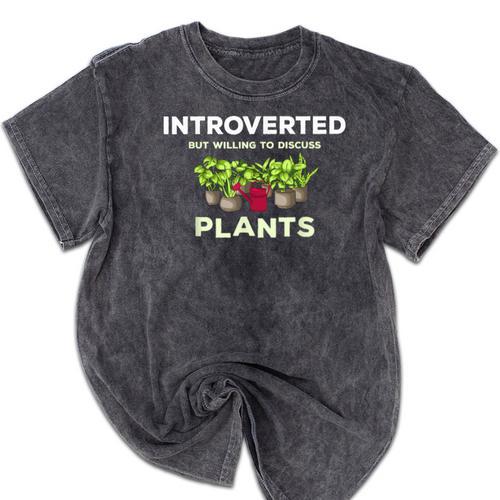 Introverted Mineral Wash Tshirts - Raresse