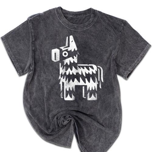 Lone Vibes Celebration Individualistic Introvert Party Mineral Wash Tshirts - Raresse