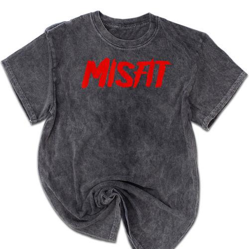 Misfit Outfit And Costume Introvert Apparel Mineral Wash Tshirts - Raresse
