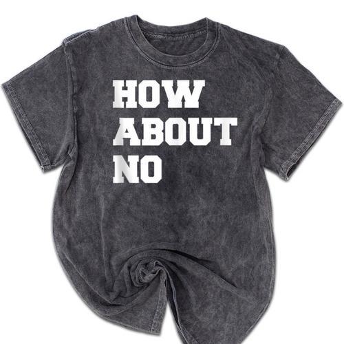 How About No Introvert Not So Social Mineral Wash Tshirts - Raresse