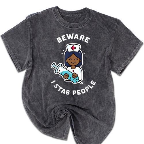 Nurse & Graduation Mineral Wash Tshirts - Best Gift Smart