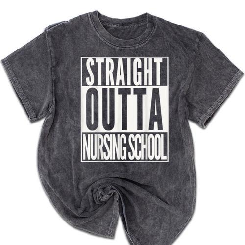 Registered Nurse Graduation Pinning Ceremony RN T Shirt Mineral Wash Tshirts - Best Gift Smart