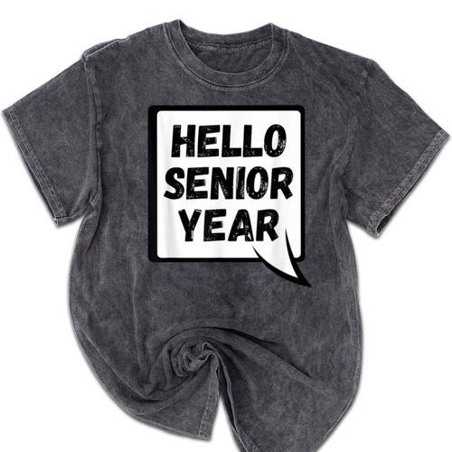 Seniors Class Of 2026 Back To School Graduation Mineral Wash Tshirts - Best Gift Smart