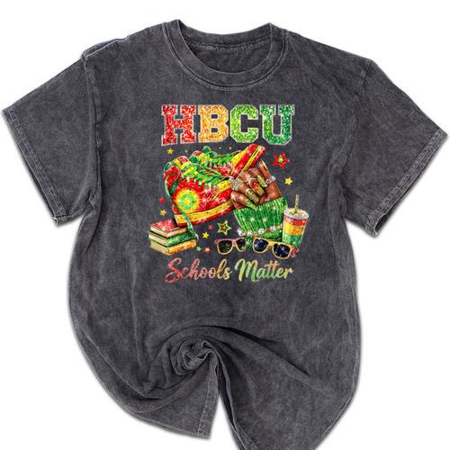 Students Future HBCU Grad History Graduation Mineral Wash Tshirts - Best Gift Smart