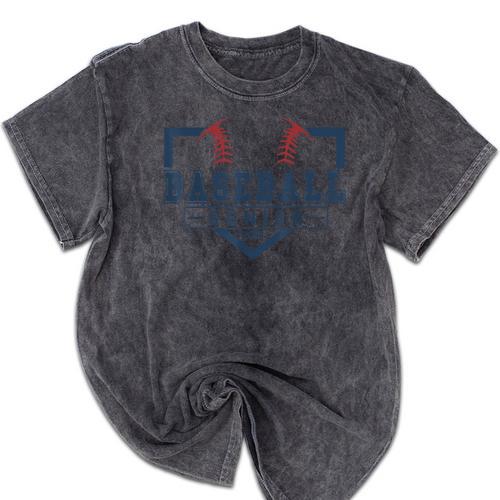 Baseball Senior Night Baseball Senior 2025 Graduation 50 Mineral Wash Tshirts - Best Gift Smart