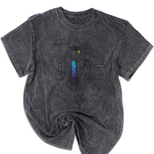 Graduation Shirt Mineral Wash Tshirts - Best Gift Smart