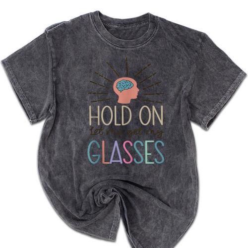 Overthinker Mental Health Introvert Anxiety Sarcasm Mineral Wash Tshirts - Raresse