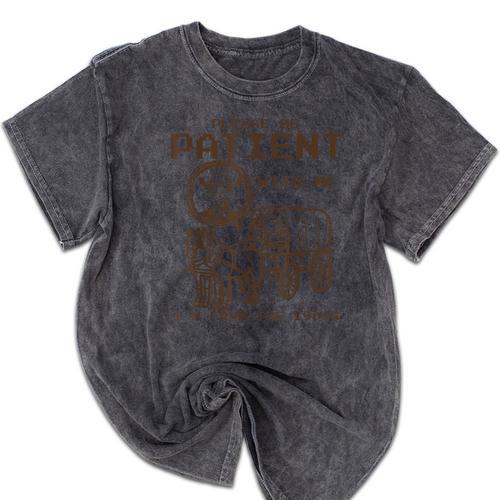 Vintage Biden Please Be Patient With Me I'm From The 1900s Mineral Wash Tshirts - Figerry