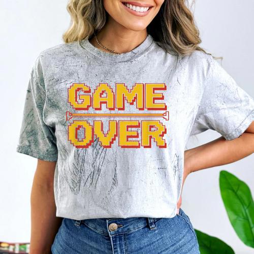 1980s Nostalgia Arcade Gamer Retro Video Game Novelty Comfort Color Blast T-Shirt - Figerry