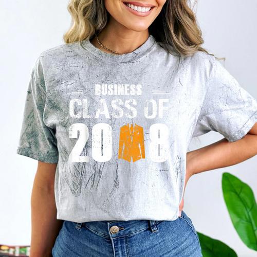 2018 Business Graduation Shirt Business Major Comfort Color Blast T-Shirt - Best Gift Smart