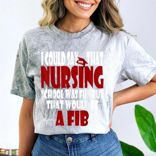 2020 Graduation Nurses RN LPN NP Comfort Color Blast T-Shirt - Best Gift Smart