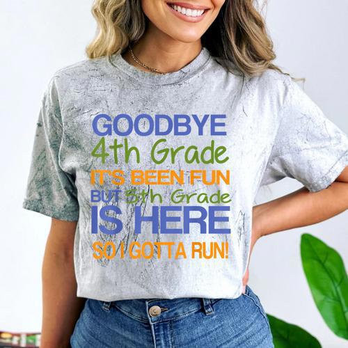 4th Grade Graduation To 5th T-Shirt Kids Tee Fifth Comfort Color Blast T-Shirt - Best Gift Smart