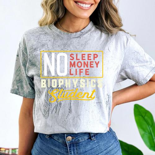 Biophysics Major Student Shirt Graduation College Comfort Color Blast T-Shirt - Best Gift Smart