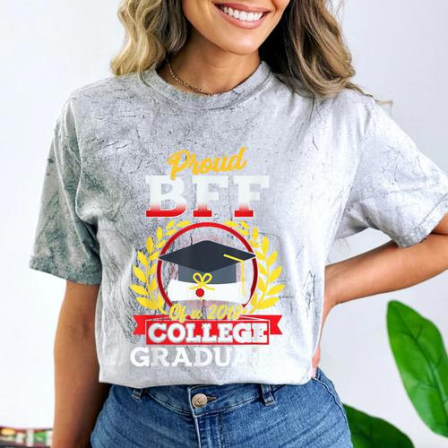 Class Of 2018 Graduation Tshirt For BFF Of Graduate Comfort Color Blast T-Shirt - Best Gift Smart