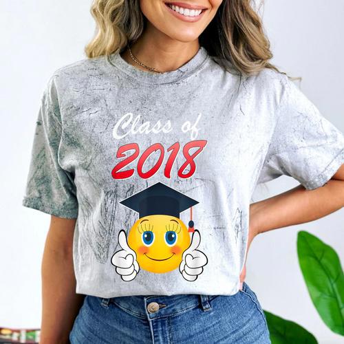 Class Of 2018 Graduation Grad For Her Tee Shirt Comfort Color Blast T-Shirt - Best Gift Smart