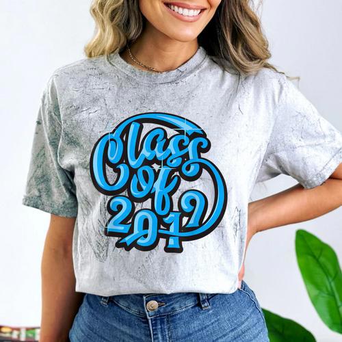 Class Of a 2019 Graduate TShirt Graduation Tee Shirt Comfort Color Blast T-Shirt - Best Gift Smart