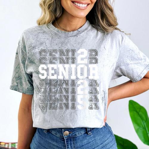 Class Of 2025 Senior 2025 Back To School 2025 Graduation 25 Comfort Color Blast T-Shirt - Best Gift Smart