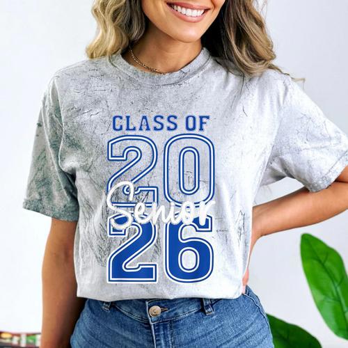 Class Of 2026 Senior Retro Graduation 2026 First Day Vintage Comfort Color Blast T-Shirt - Best Gift Smart