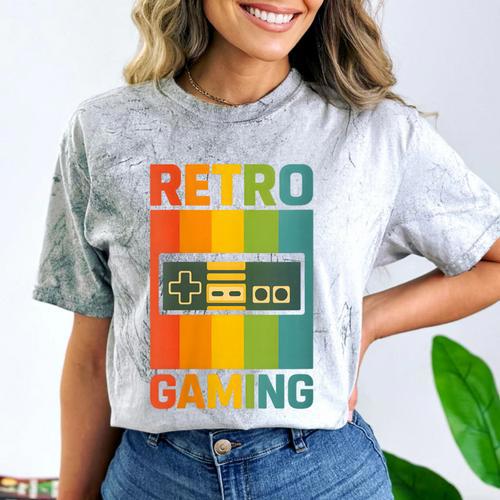 Classic Retro Gaming Nostalgia Comfort Color Blast T-Shirt - Figerry