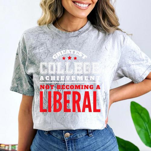 College Graduation For Conservatives Comfort Color Blast T-Shirt - Best Gift Smart